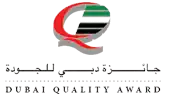 Dubai Quality Award logo representing excellence recognition in Dubai.