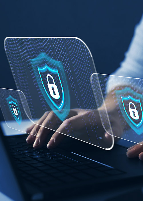 Cybersecurity concept image symbolizing digital protection and system safety.