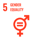 Icon for UN Sustainable Development Goal 5 – Gender Equality.